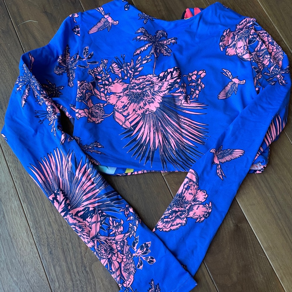 Maaji Long-Sleeve Cropped Rashguard